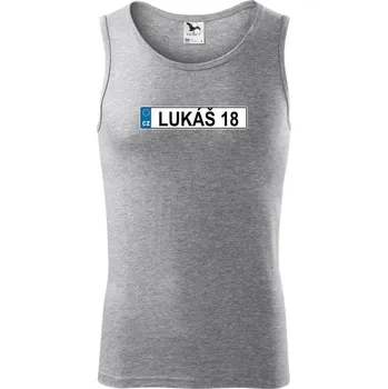 SPZ Lukáš 18 - Tílko pánské Core - 2XL ( Tmavě šedý melír )
