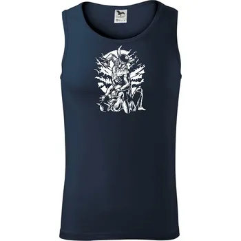Viking MMA Fighter - Tílko pánské Core - XL ( Námořní modrá (velmi tmavá - téměř černá) )