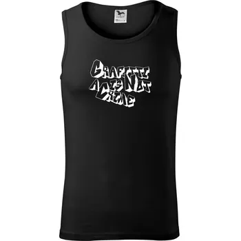 Grafitti is not a crime - Tílko pánské Core - S ( Černá )