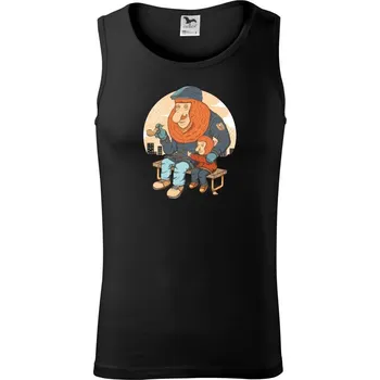 Kahau nosatý - Tílko pánské Core - XL ( Černá )