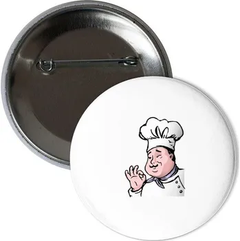 Odznáček s potiskem odznak kuchař