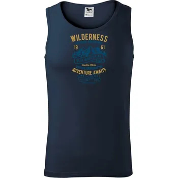 Wilderness - Tílko pánské Core - S ( Námořní modrá (téměř černá) )