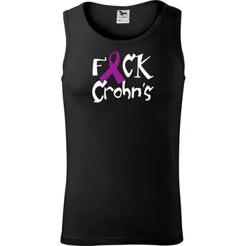F*ck Crohns - Tílko pánské Core - L ( Černá )