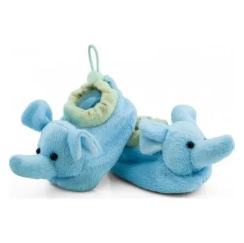 Capáčky Kojenecké capáčky 0-6 měsíců BSM 008 - blue