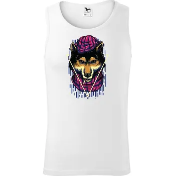 Vlčí důchod - Tílko pánské Core - L ( Bílá )