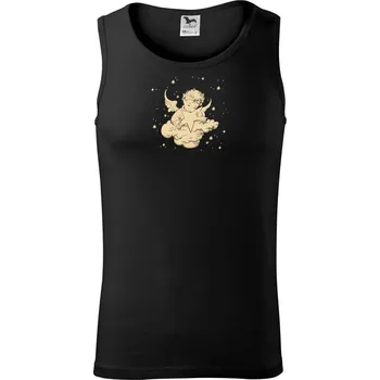 Pánské termoprádlo Andílek s hvězdou - Tílko pánské Core - S ( Černá )