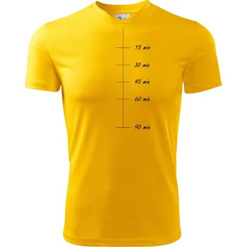 Chlapecké tričko Sweat meter-minutes - Dětské triko sportovní (dresovina) - 146 cm/10 let ( Žlutá )