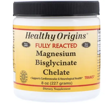 Healthy Origins Magnesium Bisglycinate Chelate 200 mg 227 g Healthy Origins Magnesium Bisglycinate Chelate 200 mg 227 g