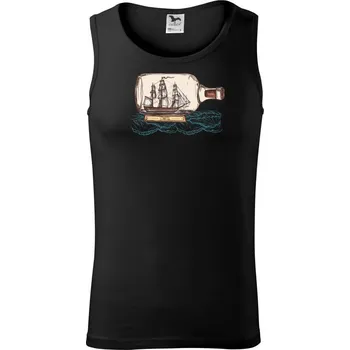Pánské termoprádlo Stavitel lodí - Tílko pánské Core - S ( Černá )