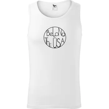 Belong to The USA - Tílko pánské Core - L ( Bílá )