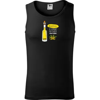 Nejlepší olej je lisovaný pod tlakem - Tílko pánské Core - L ( Černá )