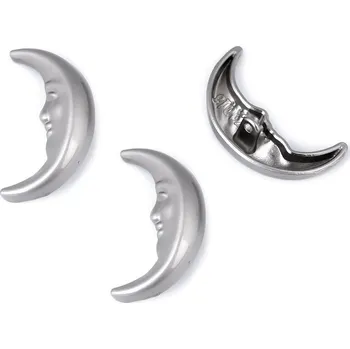 Knoflík Knoflík Měsíc stříbrný (Knoflík Měsíc stříbrný)