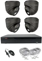 Monitorrs Security AI IP 4 kamerový set 5 Mpix GDome 6071K4