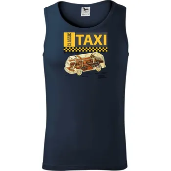 Classic taxi - Tílko pánské Core - S ( Námořní modrá (velmi tmavá - téměř černá) )