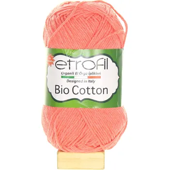 Příze Etrofil Bio Cotton lososová 10603