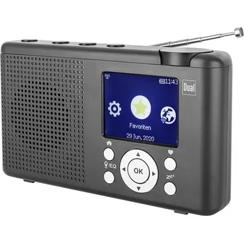 Dual MCR 200 černé Radiopřijímač Dual MCR 200 černé