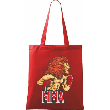 MMA Lion - Taška bavlněná - 42 x 38 cm ( Červená )