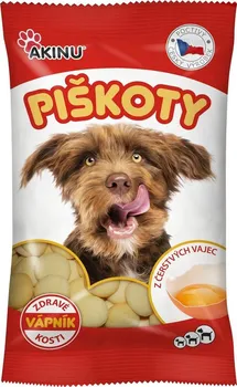 Pamlsek pro psa AKINU Piškoty s vápníkem 120g