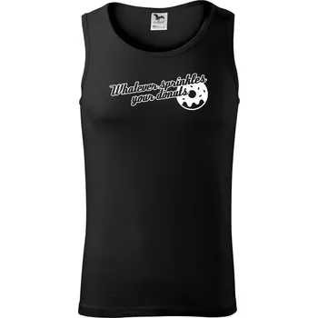 Pánské termoprádlo Whatever Sprinkles your Donuts - Tílko pánské Core - 2XL ( Černá )