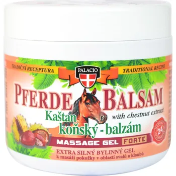 Masážní přípravek PALACIO Kaštan koňský masážní gel extra silný 600 ml