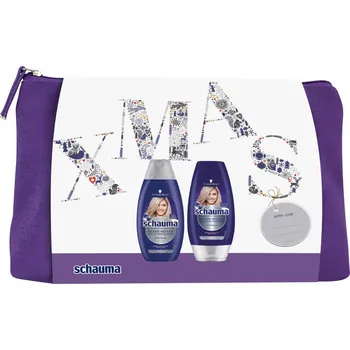 Kosmetická sada Schwarzkopf Schauma Silver Reflex dárková sada