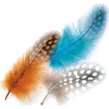 Perlička Mix Veniard Guinea Fowl Plumage Mixed Hackles modrá