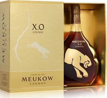 Brandy Meukow XO Cognac 40 % 0,7 l Gold Box