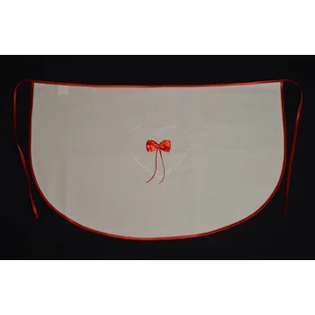 Svatební dekorace Šatoli.cz Svatební bryndák pro novomanžele bílo-červený