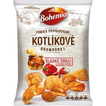 Chips Bohemia Chips Kotlíkové brambůrky 120 g