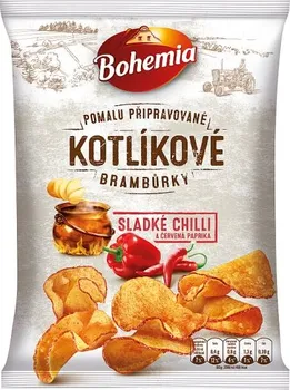 Chips Bohemia Chips Kotlíkové brambůrky 120 g