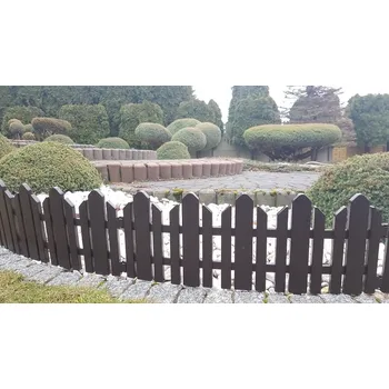 Zahradní obrubník ALDOTRADE Zahradní plůtek Home 2,3m - Bílá