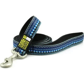 Obojek pro psa Max & Molly vodítko ETHNIC BLUE M