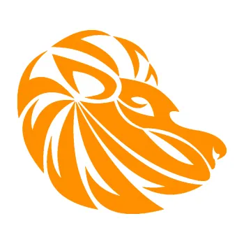 Samolepící dekorace Lev zvěrokruh 003 pravá (06 - oranžová) SAMOLEPKA NA AUTO, NÁLEPKA, FÓLIE, POLEP, TUNING, VLASTNÍ TEXT, TISK, AUTOSAMOLEPKY.cz, POLEPY, OBRÁZEK, LOGO, 3D STICKERS