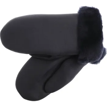 Rukavice Splus Pánské kožešinové palčáky PA115 tmavě modré - napalan