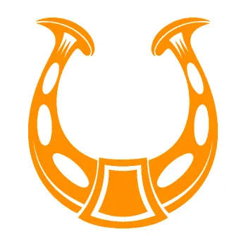 Samolepící dekorace Koňská podkova 001 (06 - oranžová) SAMOLEPKA NA AUTO, NÁLEPKA, FÓLIE, POLEP, TUNING, VLASTNÍ TEXT, TISK, AUTOSAMOLEPKY.cz, POLEPY, OBRÁZEK, LOGO, 3D STICKERS