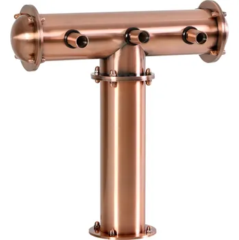 Příslušenství pro výčepní zařízení Varia-Plus Výčepní stojan T3 měděný bez kohoutů bez medailonů standard dochlazení