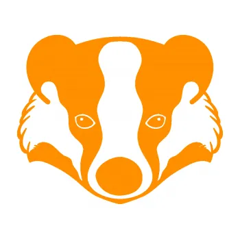 Samolepící dekorace SAMOLEPKA Jezevec 001 (06 - oranžová) NA AUTO, NÁLEPKA, FÓLIE, POLEP, TUNING, VLASTNÍ TEXT, TISK, AUTOSAMOLEPKY.cz, POLEPY, OBRÁZEK, LOGO, SAMOLEPKY