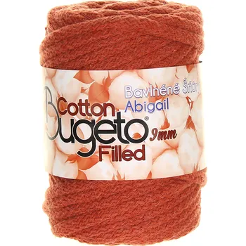 Příze Bugeto Bavlněné šňůry 9 mm skořicová 747