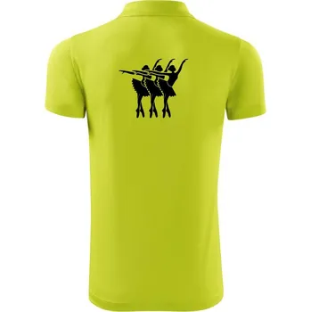 Pánská košile Tři baletky - Polokošile Victory sportovní (dresovina) - 3XL ( Limetková )
