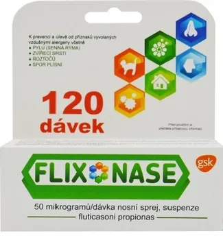 Lék na alergii Flixonase 50 mcg 120 dávek