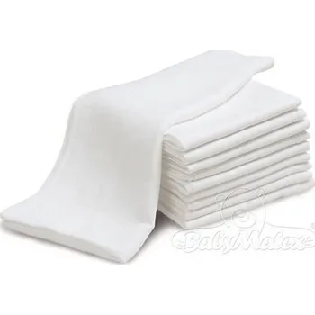 látková plena Babymatex Bavlněné pleny bílá, sada 20 ks, 70 x 80 cm