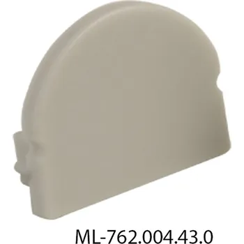 Průmyslové svítidlo MCLED Koncovka pro PR bez otvoru stříbrná ML-762.004.43.0