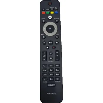 Dálkový ovladač Náhradní dálkový ovladač RM-D1000 pro Philips TV
