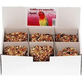 Pro ptáka Apetit - Srdce pro papoušky 18ks