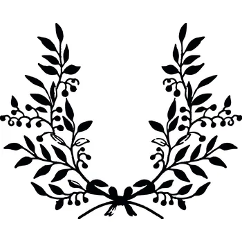 ARTEMISS Větvička - plastová šablona 318 Rozměr: E 29x29cm