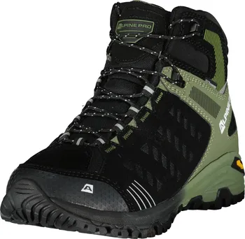 Dámská treková obuv Alpine Pro Achar UBTU266558 černá/zelená 39