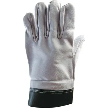 Pracovní rukavice Rukavice ANTIVIBRAČNÍ celokožené - štípenka