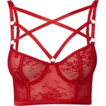 podprsenka dámská KILLSTAR - Deadly Attraction - SCARLET - L