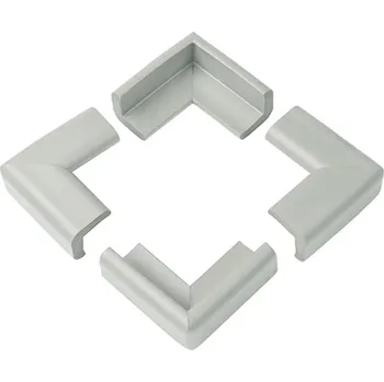 Dětská zábrana Ochrany rohů Baby Ono 4 ks šedé