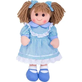 Panenka Bigjigs Toys Látková panenka Amelia 38 cm